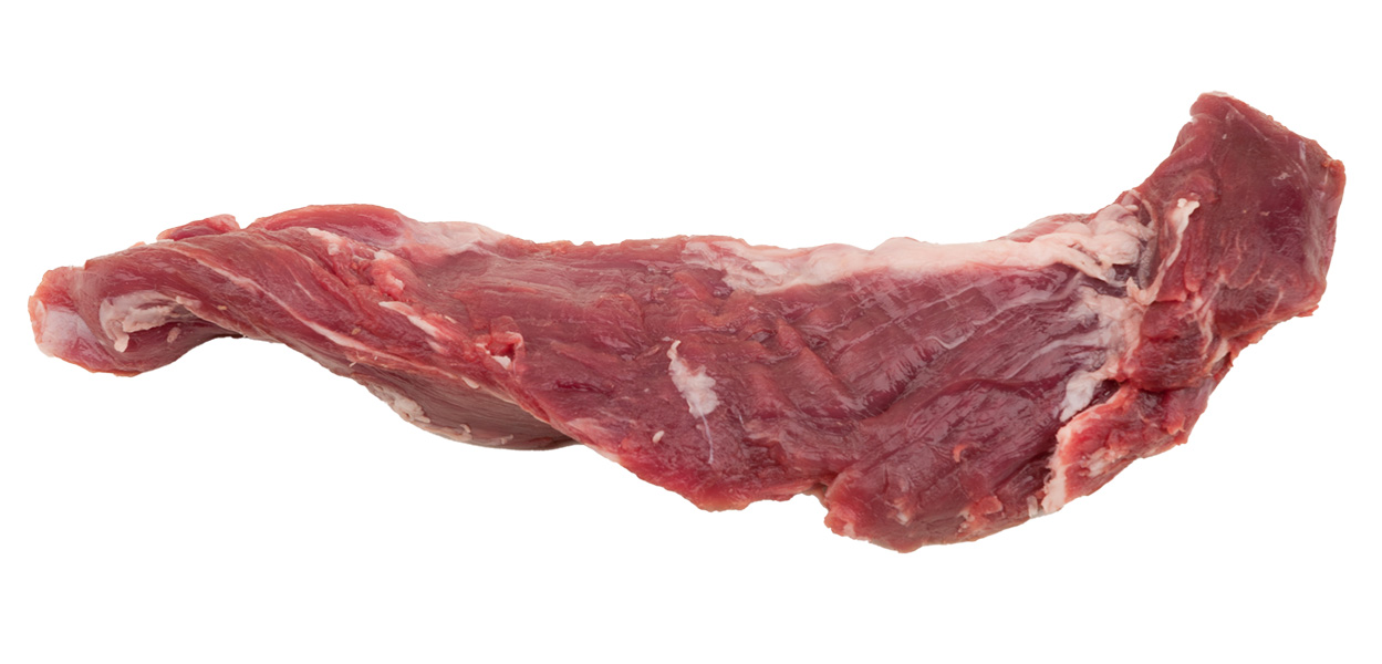 Alpaca tenderloin steak from Cas-Cad-Nac Farm, Perkinsville, Vermont