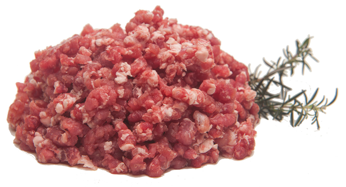 Alpaca ground meat from Cas-Cad-Nac Farm, Perkinsville, Vermont